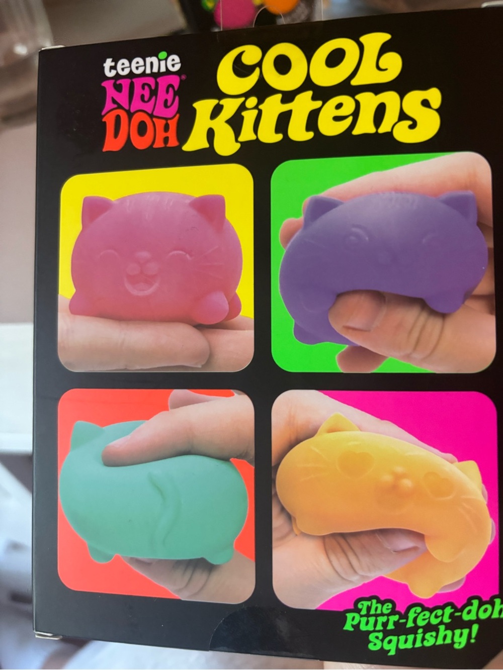 NWT Rare Needoh Cats Four pack! - Picture 2 of 2